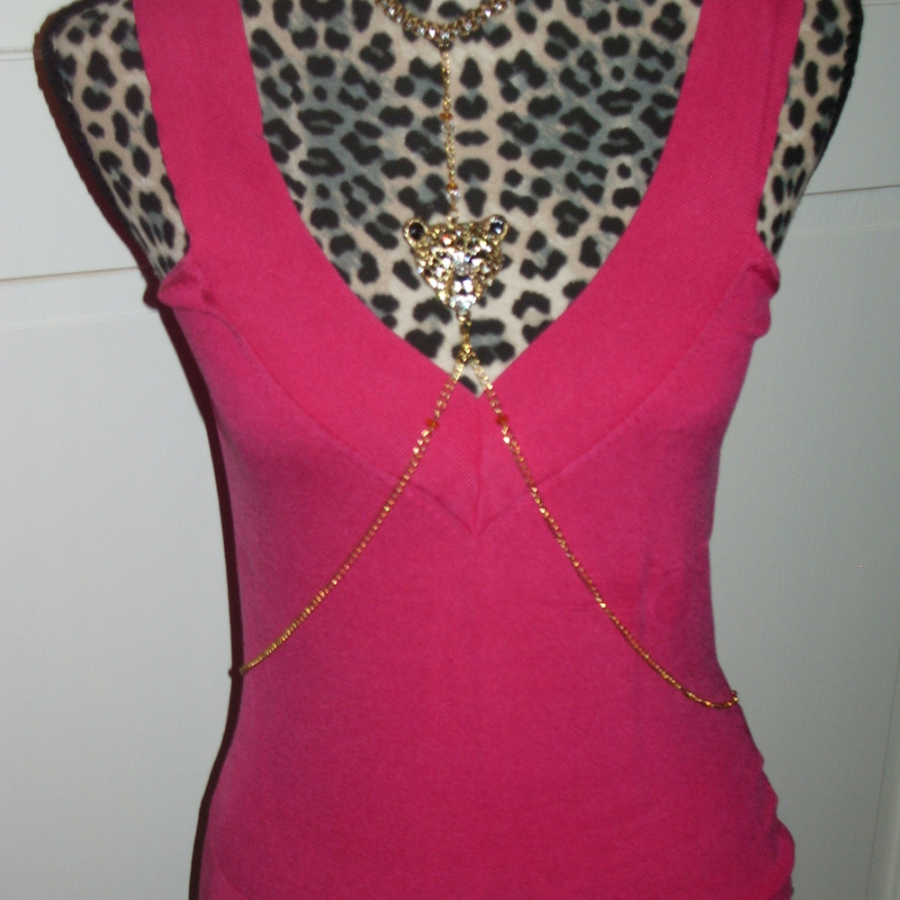 Lady's Pink short sleeve top